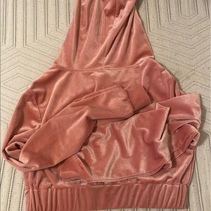 Suave pink half sweater